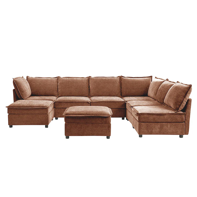 Harmetrix Oversized Soft Sectional Couch with Storage - Image 105