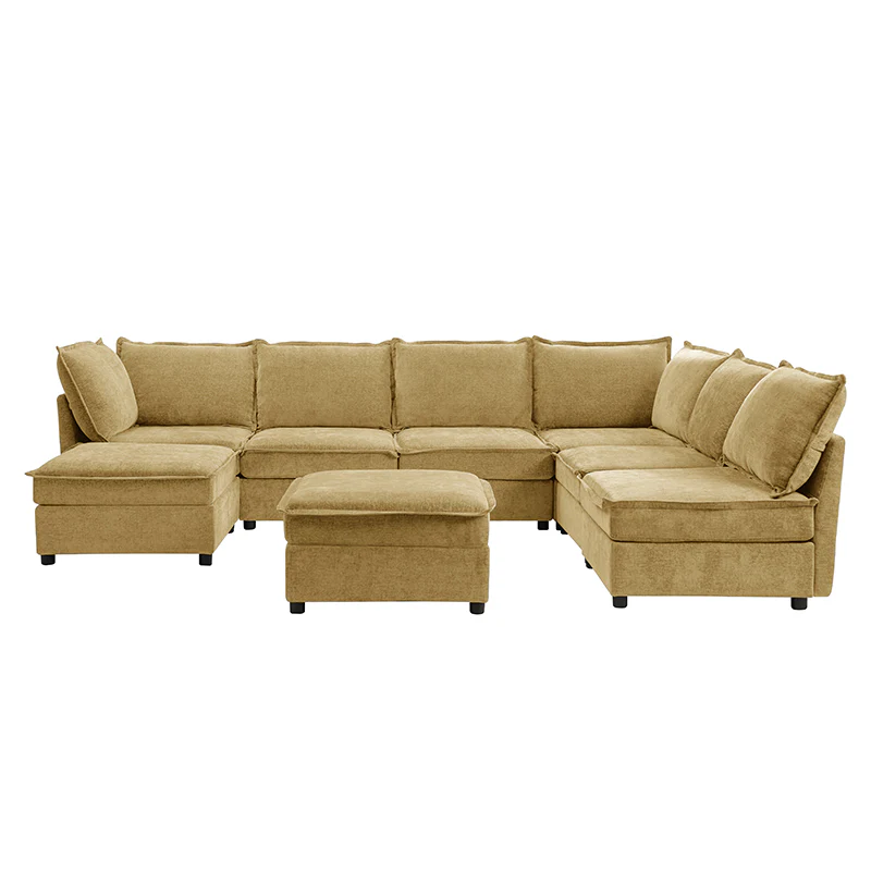 Harmetrix Oversized Soft Sectional Couch with Storage - Image 109
