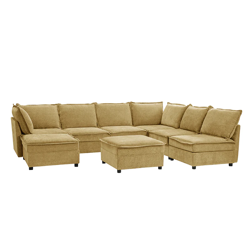 Harmetrix Oversized Soft Sectional Couch with Storage - Image 110