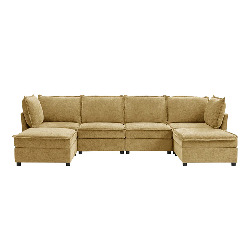 Harmetrix Oversized Soft Sectional Couch with Storage - Image 114