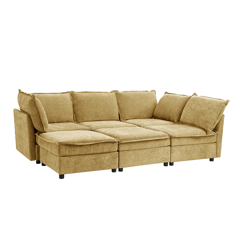 Harmetrix Oversized Soft Sectional Couch with Storage - Image 115
