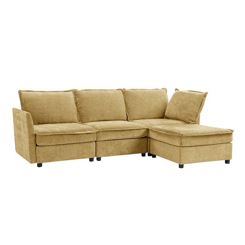 Harmetrix Oversized Soft Sectional Couch with Storage - Image 120