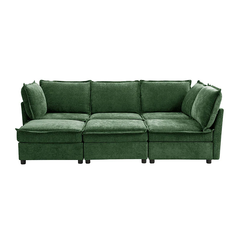 Harmetrix Oversized Soft Sectional Couch with Storage - Image 84