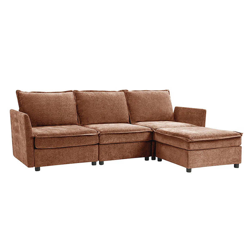 Harmetrix Oversized Soft Sectional Couch with Storage - Image 94