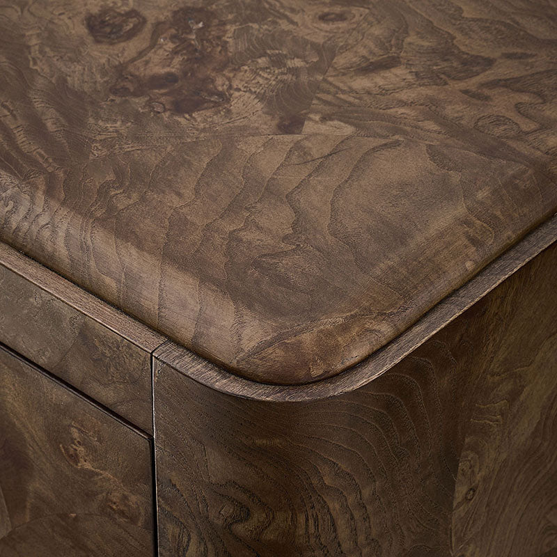 Virel Modern Marquetry 5-Drawer Chest - Image 8
