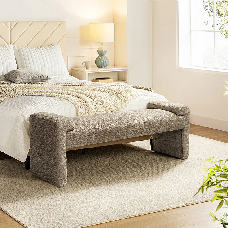 Vittoriano Upholstered Bed Foot Bench - Image 18