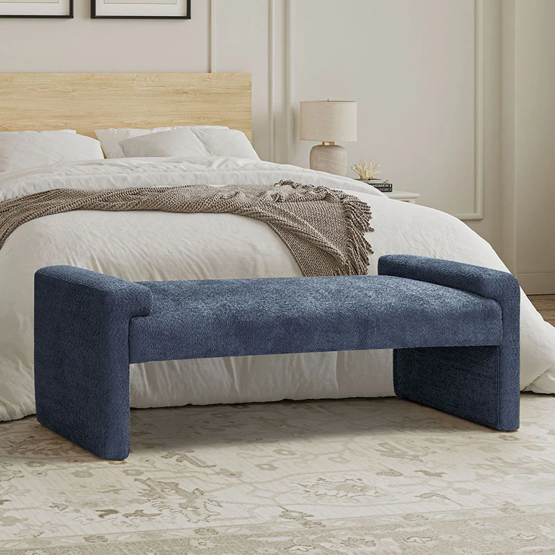 Vittoriano Upholstered Bed Foot Bench - Image 42