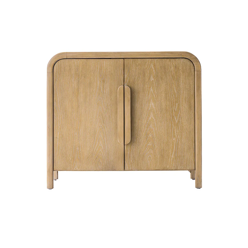 Vittorio Modern Accent Cabinet – Solid Wood Storage Console - Image 4