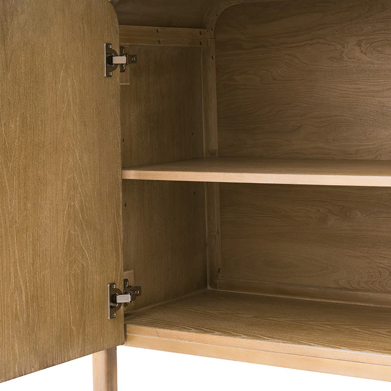 Vittorio Modern Accent Cabinet – Solid Wood Storage Console - Image 7