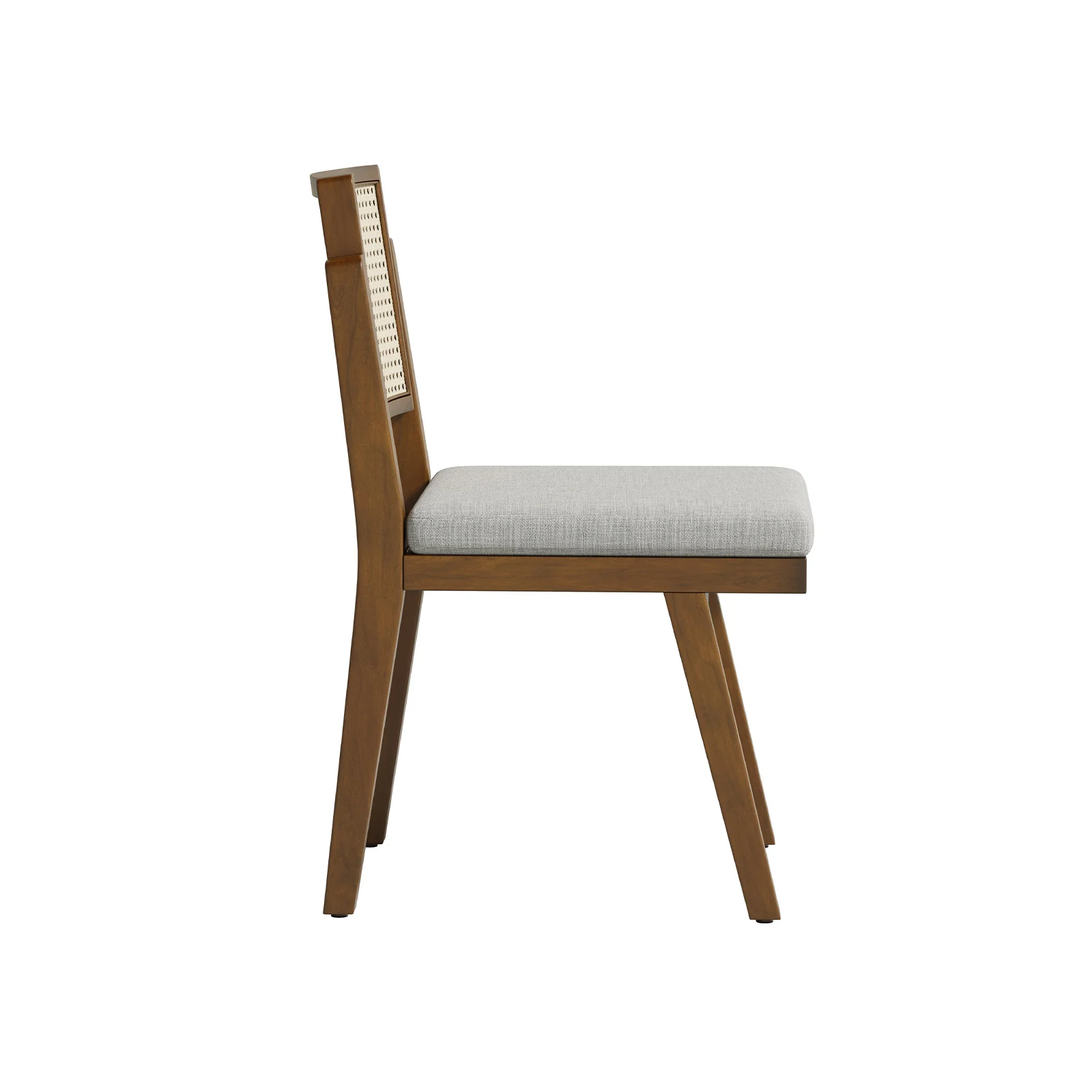 Elazar Modern Woven Rattan Backrest Dining Chair(Optional Types) - Image 4
