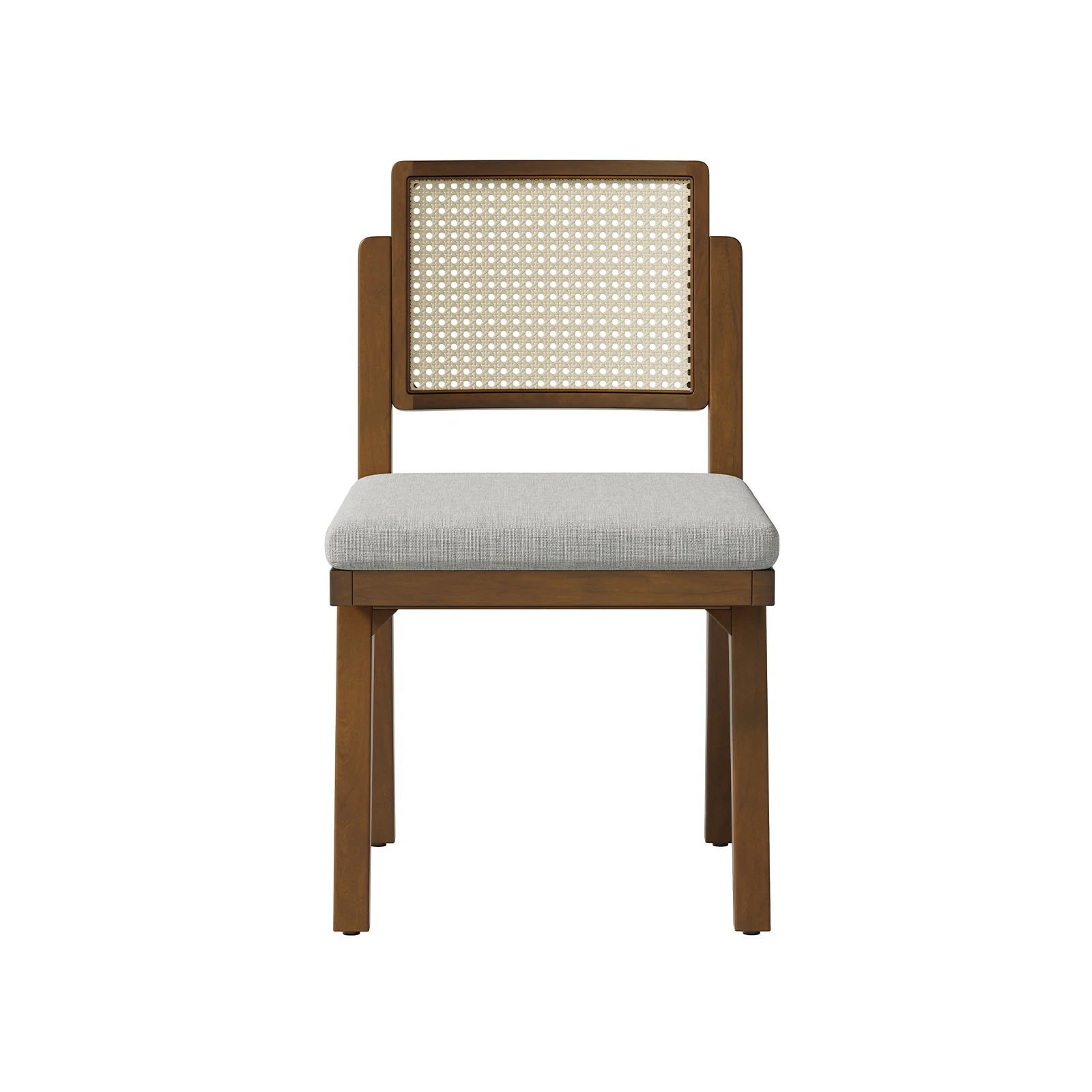 Elazar Modern Woven Rattan Backrest Dining Chair(Optional Types) - Image 5